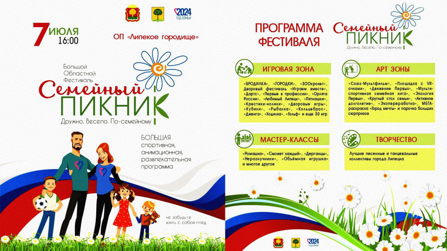 Семейный пикник Семейный пикник.